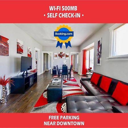 The Rubi Lounge - Spacious Brooklyn Centre Modern Escape Near Downtown With Parking, 300Mb Wifi & Self Check-In Cleveland Bagian luar foto