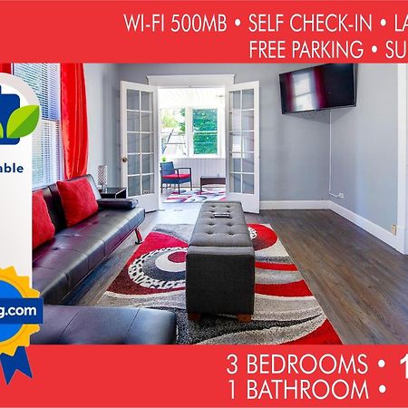 The Rubi Lounge - Spacious Brooklyn Centre Modern Escape Near Downtown With Parking, 300Mb Wifi & Self Check-In Cleveland Bagian luar foto