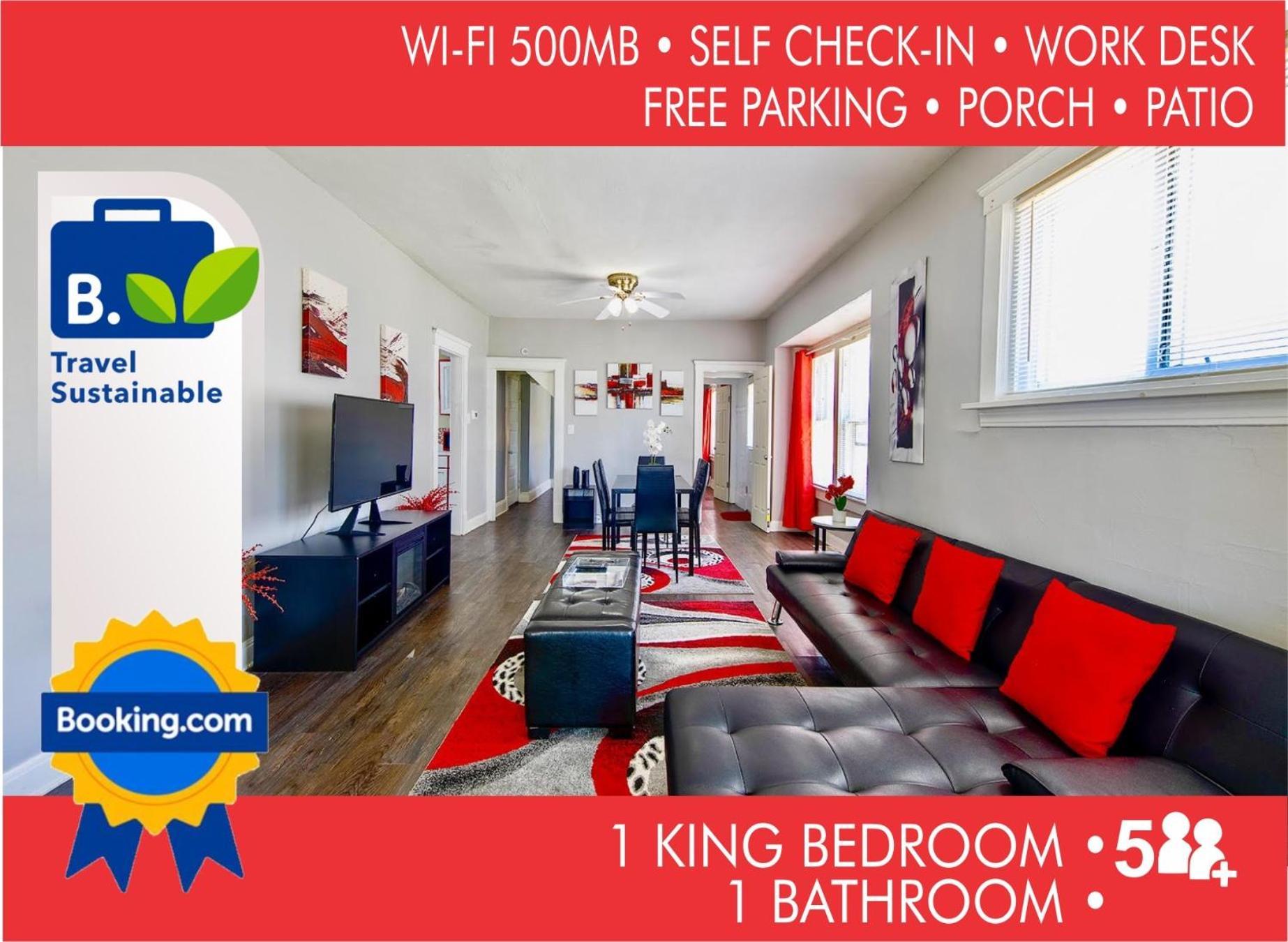 The Rubi Lounge - Spacious Brooklyn Centre Modern Escape Near Downtown With Parking, 300Mb Wifi & Self Check-In Cleveland Bagian luar foto
